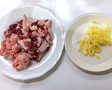 しょうがたっぷり♬猪肉と豚バラのしぐれ煮作り方1写真