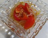 大匙2づつで甘酢+調味料+オイルでマリネ作り方3写真