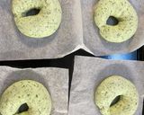 若ごぼうの葉が入ったベーグル作り方6写真