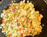 白菜と鮭のクリームパスタ作り方4写真