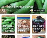 簡単豆知識☆自家製スイスチャードの下拵え作り方5写真