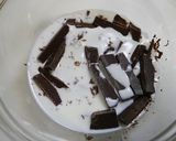 簡単！半熟チョコバナナケーキ☆小麦粉不要作り方2写真