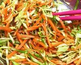 キャベツ人参厚揚げのカレー風味サンド作り方1写真