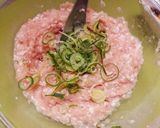 簡単酒肴☆餡掛けフワフワ鶏だんご作り方2写真