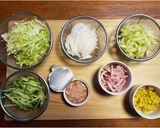 野菜たっぷりパスタサラダ作り方1写真