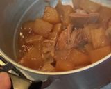 大根と豚スペアリブの煮物作り方10写真