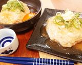 簡単酒肴☆餡掛けフワフワ鶏だんご作り方6写真