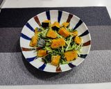 水菜とカボチャの炒めもの作り方3写真