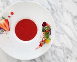 おうちフレンチ　いちごのスープ仕立て作り方1写真