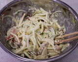 天ぷら粉で海老と玉ねぎのかき揚げ作り方4写真