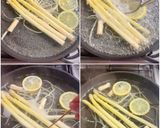 白アスパラガスのチーズスクランブルエッグ作り方3写真