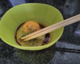 お好み焼き風卵焼き作り方1写真