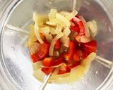 美容と健康に♪豆乳でパプリカのポタージュ作り方3写真