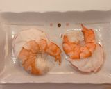 梅干し大豆酢飯のエビと卵丸寿司花見弁当作り方5写真