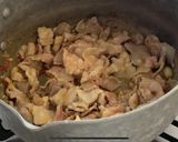 簡単♪豚肉とトマトのピリ辛つけ蕎麦作り方3写真