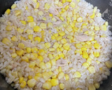 簡単ツナ缶とコーン缶の和風炊き込みご飯作り方2写真