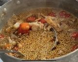 簡単♪豚肉とトマトのピリ辛つけ蕎麦作り方6写真