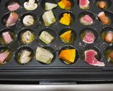 ホットプレートたこ焼き器でアヒージョ♪作り方4写真