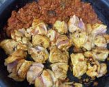 ★本格★濃厚ほうれん草のサグチキンカレー作り方6写真