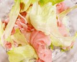 さっぱり!蒸し豚レタス作り方1写真
