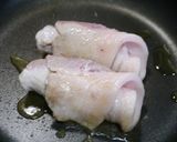 簡単！生姜焼き☆大根の葉の肉巻き作り方5写真