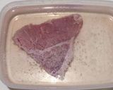 ステーキ肉に炭酸水・舞茸・無添加の比較作り方3写真