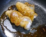 簡単！生姜焼き☆大根の葉の肉巻き作り方6写真