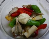 簡単！野菜とチーカマの檸檬マヨ和え作り方4写真