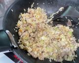長岡　生姜醤油チャーハン作り方5写真