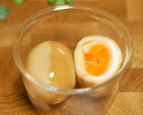 おやつはゆで玉子でした。お母さんの味玉子作り方4写真