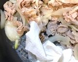 簡単炒めるだけ★豚バラ肉おろしのたれ炒め作り方5写真