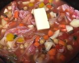 ひよこ豆と豚肉のトマト煮込み作り方10写真