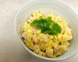 鶏ひき肉 de そぼろ 親子丼作り方5写真