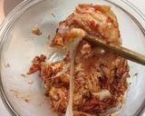 ツナキムチーズ豆腐ダイエット★レンジ簡単作り方13写真