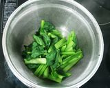 簡単☆あっさり♪小松菜のマスタードあえ♫作り方5写真