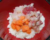 簡単☆お手軽海鮮茶漬け♩作り方3写真