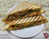 MrsWongちのハンバーグホットサンド作り方4写真