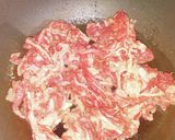 牛肉と長ねぎのオイスターソース炒め作り方4写真