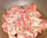 牛肉と長ねぎのオイスターソース炒め作り方4写真