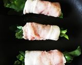 カキナの豚肉巻き作り方1写真