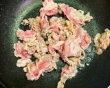 蕪と牛バラと糸こんにゃくの中華すき焼き風作り方1写真