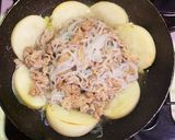 蕪と牛バラと糸こんにゃくの中華すき焼き風作り方5写真