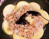 蕪と牛バラと糸こんにゃくの中華すき焼き風作り方6写真