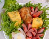 高校1年女子お弁当♡2021.03.22作り方2写真