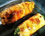 豚バラ薄切り肉ロール（ねぎ）作り方2写真