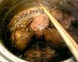 レバーの甘しょうゆ煮作り方4写真