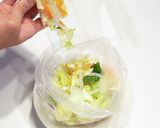 アイラップで焼ビーフン作り方4写真