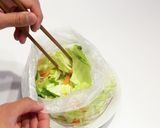 アイラップで焼ビーフン作り方8写真
