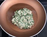 オートミール粉で♪納豆とケールのお焼き作り方6写真