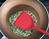 オートミール粉で♪納豆とケールのお焼き作り方7写真